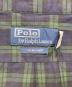 中古・古着 POLO RALPH LAUREN (ポロ・ラルフローレン) チェックBDシャツ ネイビー×グリーン サイズ:L：11000円