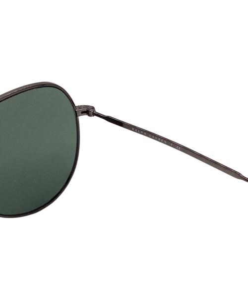 POLO RALPH LAUREN（ポロ・ラルフローレン）POLO RALPH LAUREN (ポロ・ラルフローレン) ティアドロップサングラス ブラック サイズ:57□17 145の古着・服飾アイテム