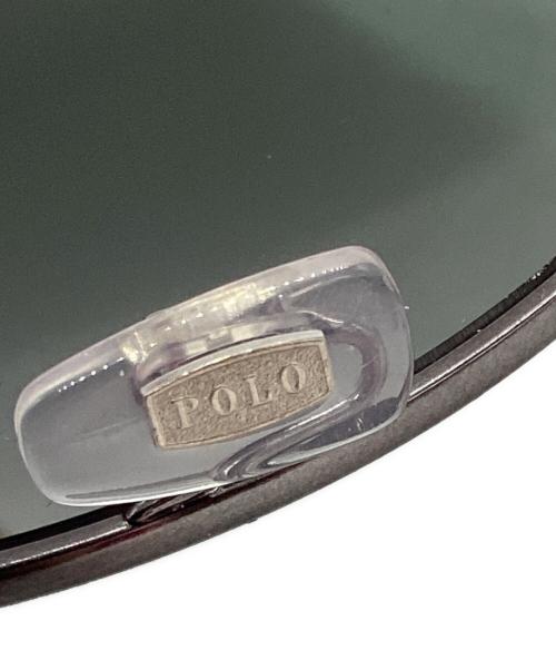 POLO RALPH LAUREN（ポロ・ラルフローレン）POLO RALPH LAUREN (ポロ・ラルフローレン) ティアドロップサングラス ブラック サイズ:57□17 145の古着・服飾アイテム