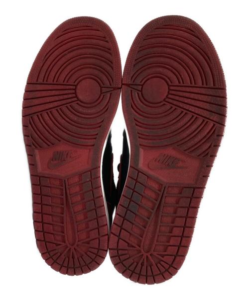 NIKE（ナイキ）NIKE (ナイキ) 555088-001　Air Jordan 1 Retro High OG Bred/Banned レッド×ブラック サイズ:US10の古着・服飾アイテム