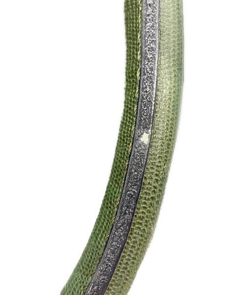 CELINE（セリーヌ）CELINE (セリーヌ) サークルロゴ 2WAYバッグ グリーンの古着・服飾アイテム