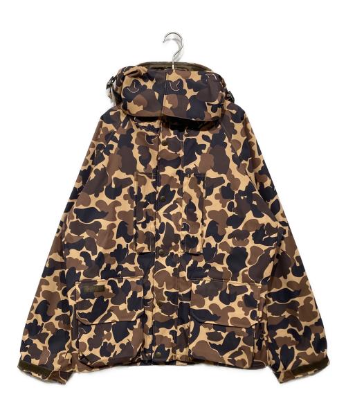 Columbia（コロンビア）Columbia (コロンビア) BEAMS (ビームス) Sauvie Island（TM）Jacket（ソービー アイランド ジャケット） ベージュ×ブラウン サイズ:Lの古着・服飾アイテム