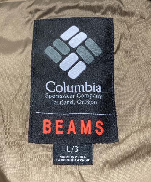 Columbia（コロンビア）Columbia (コロンビア) BEAMS (ビームス) Sauvie Island（TM）Jacket（ソービー アイランド ジャケット） ベージュ×ブラウン サイズ:Lの古着・服飾アイテム