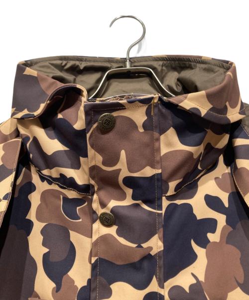 Columbia（コロンビア）Columbia (コロンビア) BEAMS (ビームス) Sauvie Island（TM）Jacket（ソービー アイランド ジャケット） ベージュ×ブラウン サイズ:Lの古着・服飾アイテム