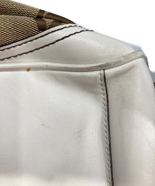 COACH（コーチ）COACH (コーチ) ミニボストンバッグ ベージュの古着・服飾アイテム