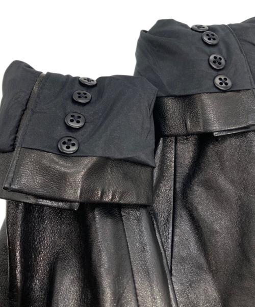 RALPH LAUREN（ラルフローレン）RALPH LAUREN (ラルフローレン) ラムレザー3Bジャケット ブラック サイズ:6の古着・服飾アイテム