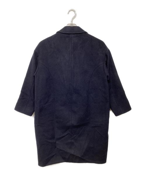 tricot COMME des GARCONS（トリココムデギャルソン）tricot COMME des GARCONS (トリココムデギャルソン) ウールチェスターコート　	AD2014  ネイビー サイズ:Mの古着・服飾アイテム