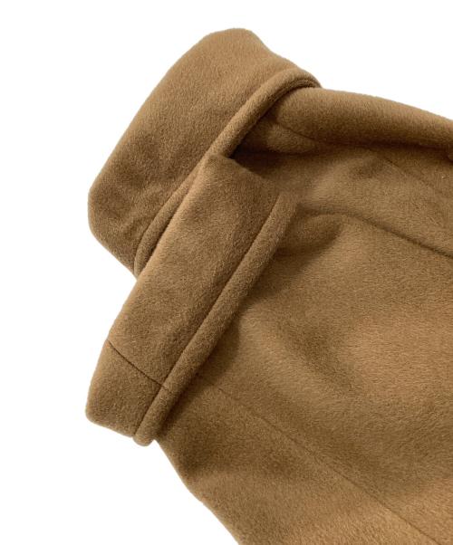 MaxMara（マックスマーラ）MaxMara (マックスマーラ) 襟ファーウールコート ブラウン サイズ:40の古着・服飾アイテム