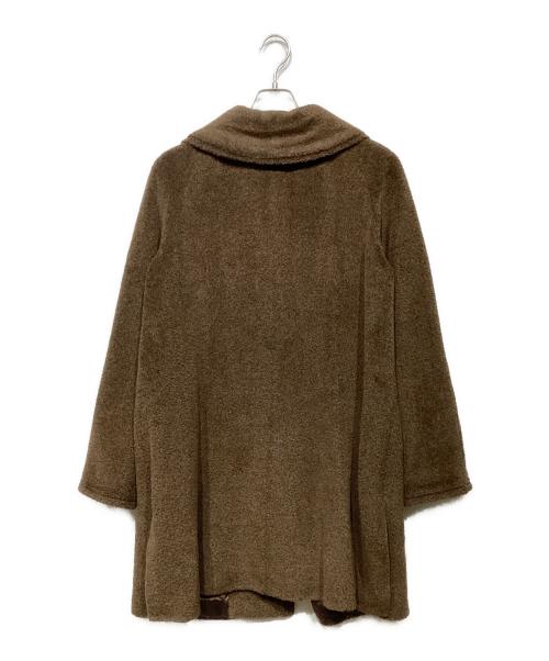 MaxMara（マックスマーラ）MaxMara (マックスマーラ) アルパカ混コート ブラウン サイズ:44の古着・服飾アイテム