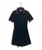 Vivienne Westwood RED LABEL CHOICEヴィヴィアンウエストウッドレッドレーベル チョイス）の古着「ポロシャツワンピース」｜ブラック