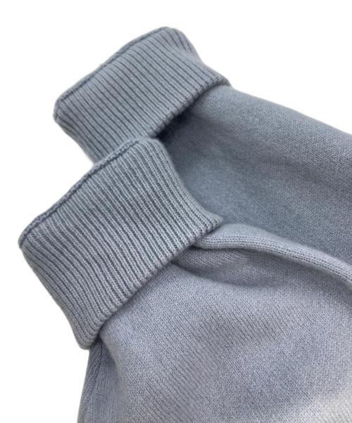 COACH（コーチ）COACH (コーチ) ロゴクロップドニット ブルー サイズ:Mの古着・服飾アイテム