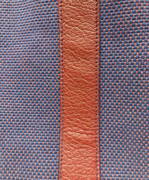 HERMES（エルメス）HERMES (エルメス) ガーデンパーティPM ネイビー×バーガンディの古着・服飾アイテム