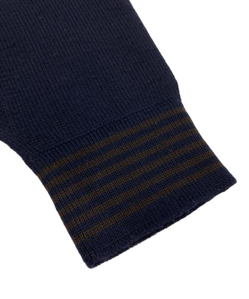 LOUIS VUITTON（ルイ ヴィトン）LOUIS VUITTON (ルイ ヴィトン) ニットグローブ ネイビーの古着・服飾アイテム
