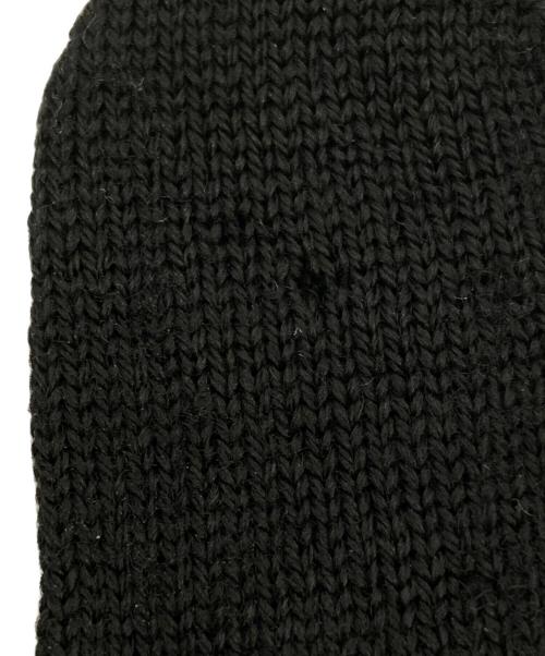 LOUIS VUITTON（ルイ ヴィトン）LOUIS VUITTON (ルイ ヴィトン) ダミエ柄 ニットグローブ ブラック×ブラウンの古着・服飾アイテム