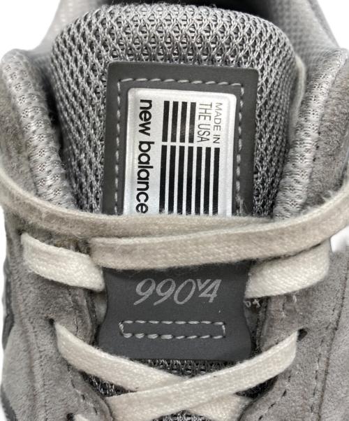 NEW BALANCE（ニューバランス）NEW BALANCE (ニューバランス) U990GR4 990v4 Core　ローカットスニーカー グレー サイズ:US10　1/2の古着・服飾アイテム