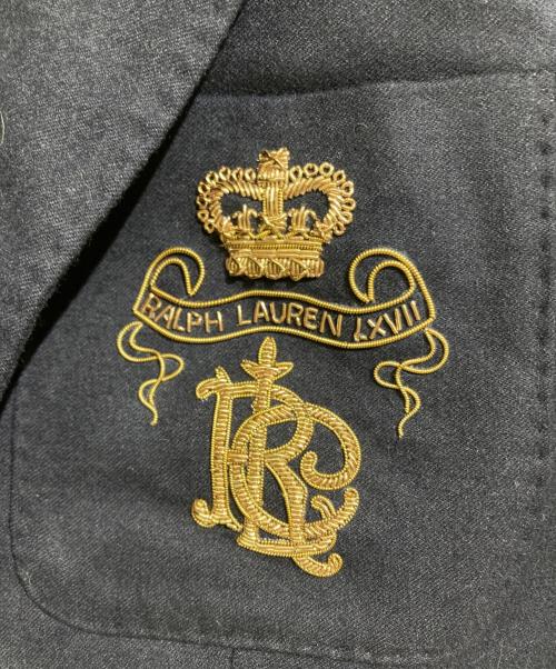 RALPH LAUREN（ラルフローレン）RALPH LAUREN (ラルフローレン) 金釦紺ブレザージャケット ネイビー サイズ:4の古着・服飾アイテム
