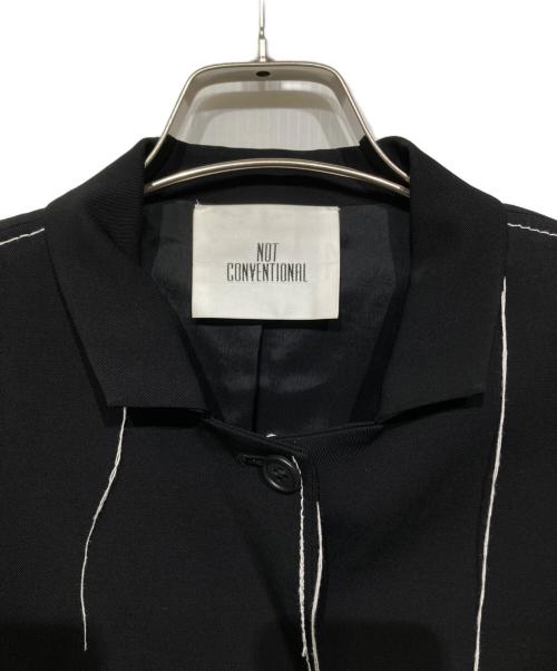 NOT CONVENTIONAL（ノットコンベンショナル）NOT CONVENTIONAL (ノットコンベンショナル) REBUILD JACKET ブラック サイズ:Mの古着・服飾アイテム
