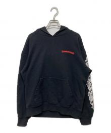 CHROME HEARTS（クロムハーツ）の古着「MATTY BOY FLOWER CHOMPER HOODIE」｜ブラック