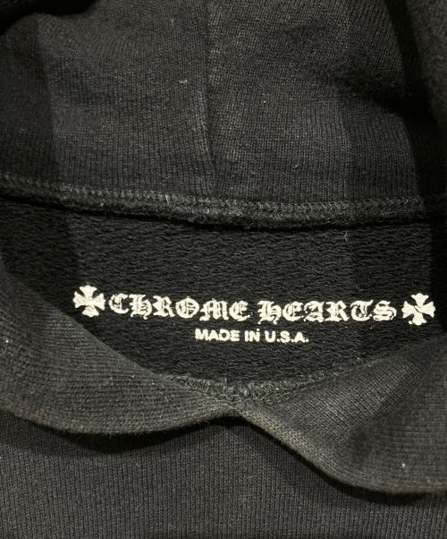 CHROME HEARTS（クロムハーツ）CHROME HEARTS (クロムハーツ) MATTY BOY FLOWER CHOMPER HOODIE ブラック サイズ:Lの古着・服飾アイテム