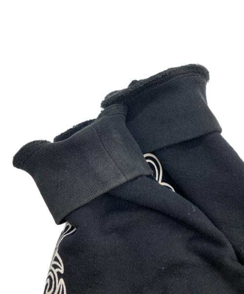 CHROME HEARTS（クロムハーツ）CHROME HEARTS (クロムハーツ) MATTY BOY FLOWER CHOMPER HOODIE ブラック サイズ:Lの古着・服飾アイテム