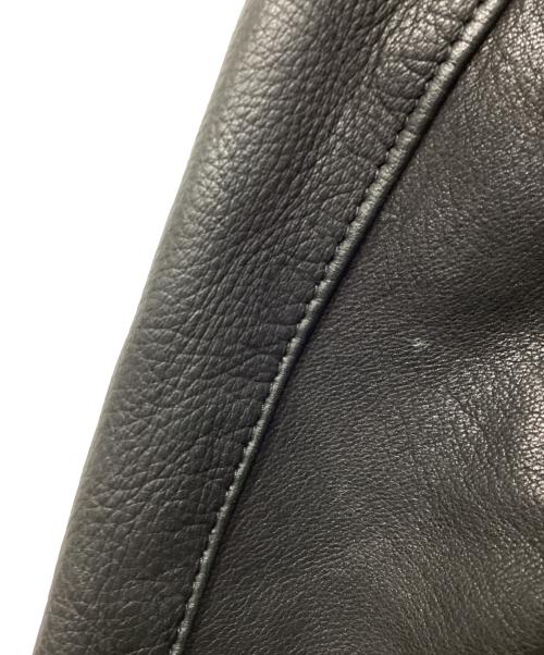 Lewis Leathers（ルイスレザース）Lewis Leathers (ルイスレザース) THE REAL McCOY'S (ザ・リアルマッコイズ) 別注LIGHTNING ディアスキンライダースジャケット ブラック サイズ:Sの古着・服飾アイテム