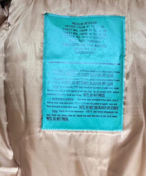 HOUSTON（ヒューストン）HOUSTON (ヒューストン) LEVEL7 JACKET ブラウン サイズ:MEDIUM REGULARの古着・服飾アイテム