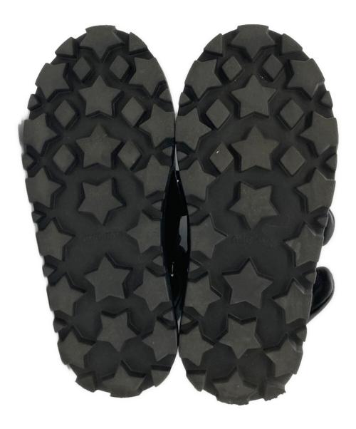 MIU MIU（ミュウミュウ）MIU MIU (ミュウミュウ) 5X694D　パデット レザーサンダル ブラック サイズ:36の古着・服飾アイテム