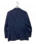 TOMORROW LAND PILGRIM (トゥモローランド ピルグリム) ウール シルク ポリウレタン テーラードジャケット ネイビー サイズ:52S：12000円