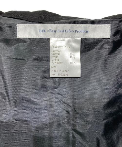 EEL（イール）EEL (イール) アカデミーパーカ ブラック サイズ:Lの古着・服飾アイテム