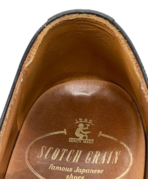 SCOTCH GRAIN（スコッチグレイン）SCOTCH GRAIN (スコッチグレイン) R1776　ストレートチップシューズ ブラック サイズ:25の古着・服飾アイテム