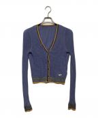 DIESELディーゼル）の古着「プリーツカーディガンA08011」｜ブルー