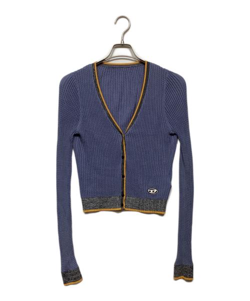 DIESEL（ディーゼル）DIESEL (ディーゼル) プリーツカーディガンA08011 ブルー サイズ:Mの古着・服飾アイテム