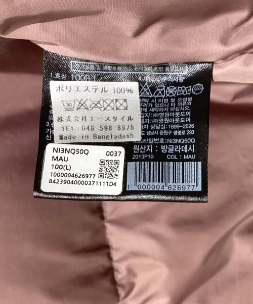 THE NORTH FACE WHITE LABEL（ザノースフェイスホワイトレーベル）THE NORTH FACE WHITE LABEL (ザノースフェイスホワイトレーベル) RIVERTON ON BALL JACKET ピンク サイズ:Lの古着・服飾アイテム