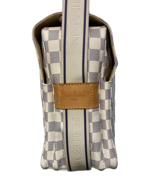 LOUIS VUITTON（ルイ ヴィトン）LOUIS VUITTON (ルイ ヴィトン) N51189　ナヴィグリオ ショルダーバッグ ダミエ・アズール ホワイトの古着・服飾アイテム