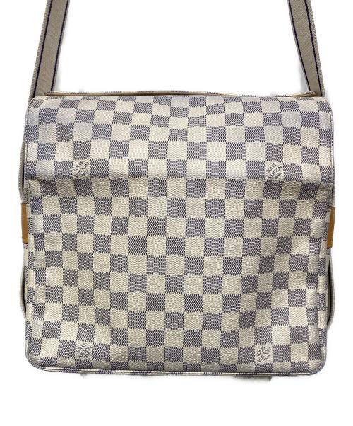 LOUIS VUITTON（ルイ ヴィトン）LOUIS VUITTON (ルイ ヴィトン) N51189　ナヴィグリオ ショルダーバッグ ダミエ・アズール ホワイトの古着・服飾アイテム