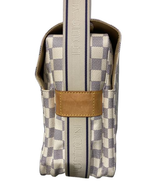 LOUIS VUITTON（ルイ ヴィトン）LOUIS VUITTON (ルイ ヴィトン) N51189　ナヴィグリオ ショルダーバッグ ダミエ・アズール ホワイトの古着・服飾アイテム