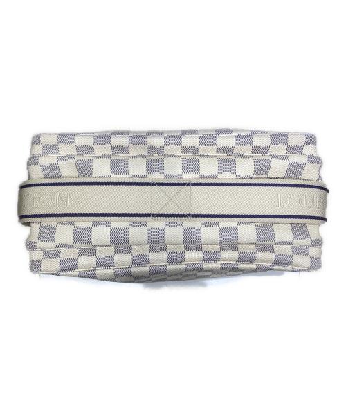 LOUIS VUITTON（ルイ ヴィトン）LOUIS VUITTON (ルイ ヴィトン) N51189　ナヴィグリオ ショルダーバッグ ダミエ・アズール ホワイトの古着・服飾アイテム