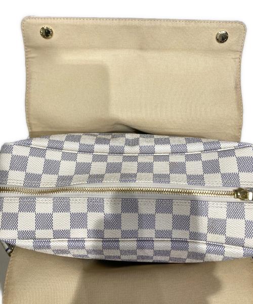 LOUIS VUITTON（ルイ ヴィトン）LOUIS VUITTON (ルイ ヴィトン) N51189　ナヴィグリオ ショルダーバッグ ダミエ・アズール ホワイトの古着・服飾アイテム