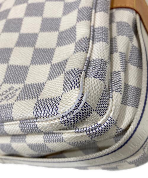 LOUIS VUITTON（ルイ ヴィトン）LOUIS VUITTON (ルイ ヴィトン) N51189　ナヴィグリオ ショルダーバッグ ダミエ・アズール ホワイトの古着・服飾アイテム