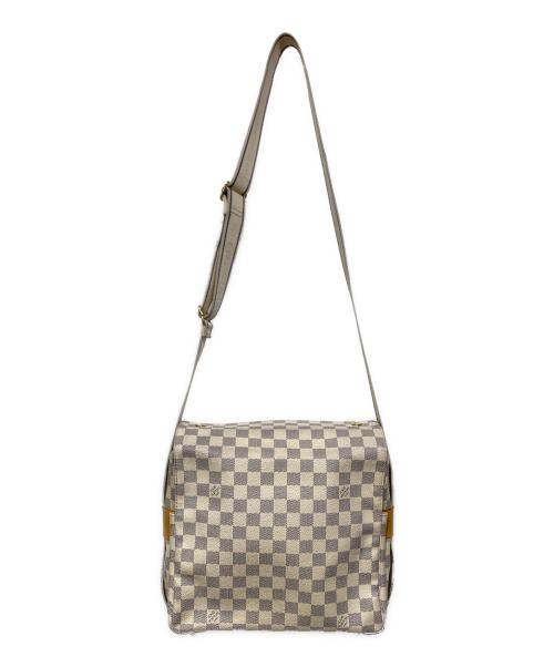 LOUIS VUITTON（ルイ ヴィトン）LOUIS VUITTON (ルイ ヴィトン) N51189　ナヴィグリオ ショルダーバッグ ダミエ・アズール ホワイトの古着・服飾アイテム