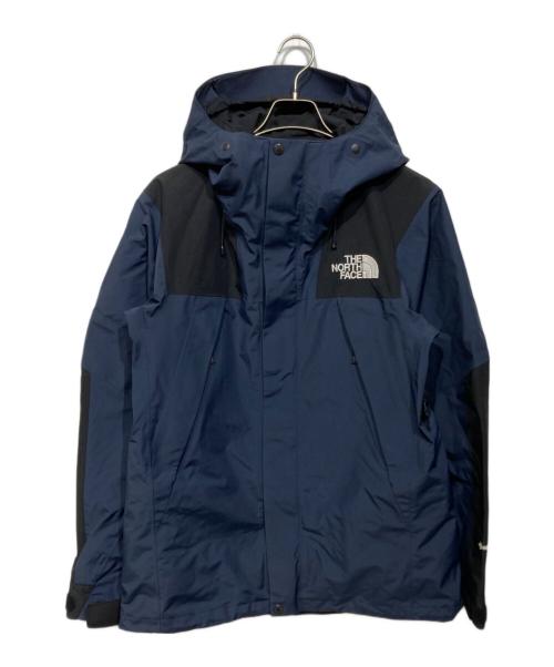 THE NORTH FACE（ザ ノース フェイス）THE NORTH FACE (ザ ノース フェイス) Mountain Jacket ネイビー×ブラック サイズ:Lの古着・服飾アイテム