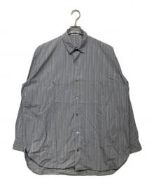 L.Q. Y'S for men（エルキューワイズフォーメン）の古着「ストライプシャツ」｜ブルー