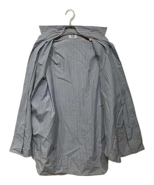 L.Q. Y'S for men（エルキューワイズフォーメン）L.Q. Y's for men (エルキューワイズフォーメン) ストライプシャツ ブルー サイズ:記載なしの古着・服飾アイテム