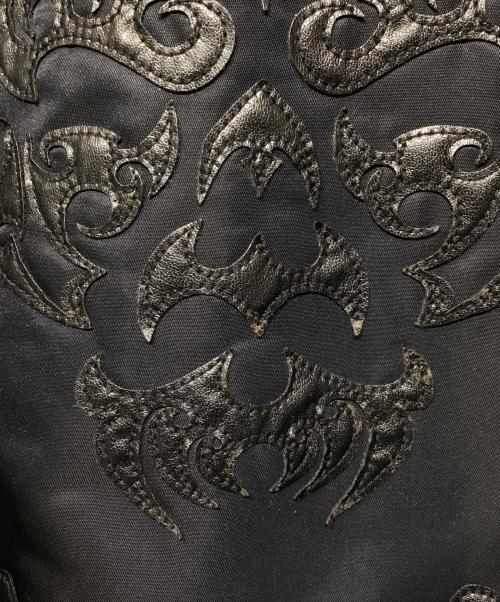 TENDERLOIN（テンダーロイン）TENDERLOIN (テンダーロイン) ボルネオスカル サテンスタジャン ブラック サイズ:XSの古着・服飾アイテム