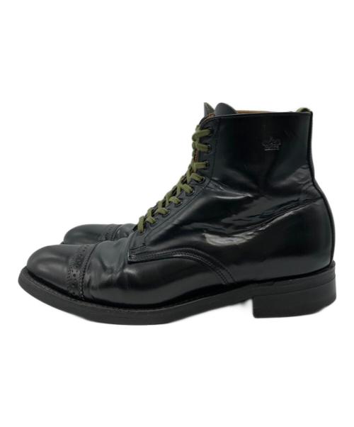 SANDERS（サンダース）SANDERS (サンダース) 9638B　Derby Boot ブラック サイズ:7の古着・服飾アイテム