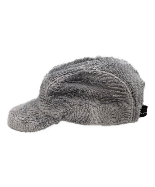 SUPREME（シュプリーム）SUPREME (シュプリーム) supreme swirl fleece camp cap グレー×レッドの古着・服飾アイテム