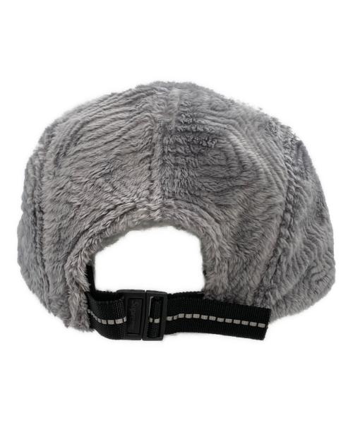 SUPREME（シュプリーム）SUPREME (シュプリーム) supreme swirl fleece camp cap グレー×レッドの古着・服飾アイテム