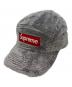 SUPREME（シュプリーム）の古着「supreme swirl fleece camp cap」｜グレー×レッド