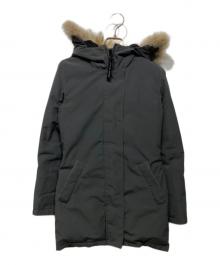CANADA GOOSE（カナダグース）の古着「VICTORIA PARKA ヴィクトリアパーカ」｜グレー