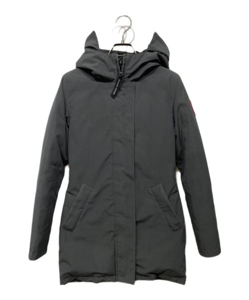 CANADA GOOSE（カナダグース）CANADA GOOSE (カナダグース) VICTORIA PARKA ヴィクトリアパーカ グレー サイズ:2XSの古着・服飾アイテム